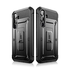 Samsung Galaxy S24 Plus чехол черный SUPCASE UNICORN BEETLE PRO 2-SET