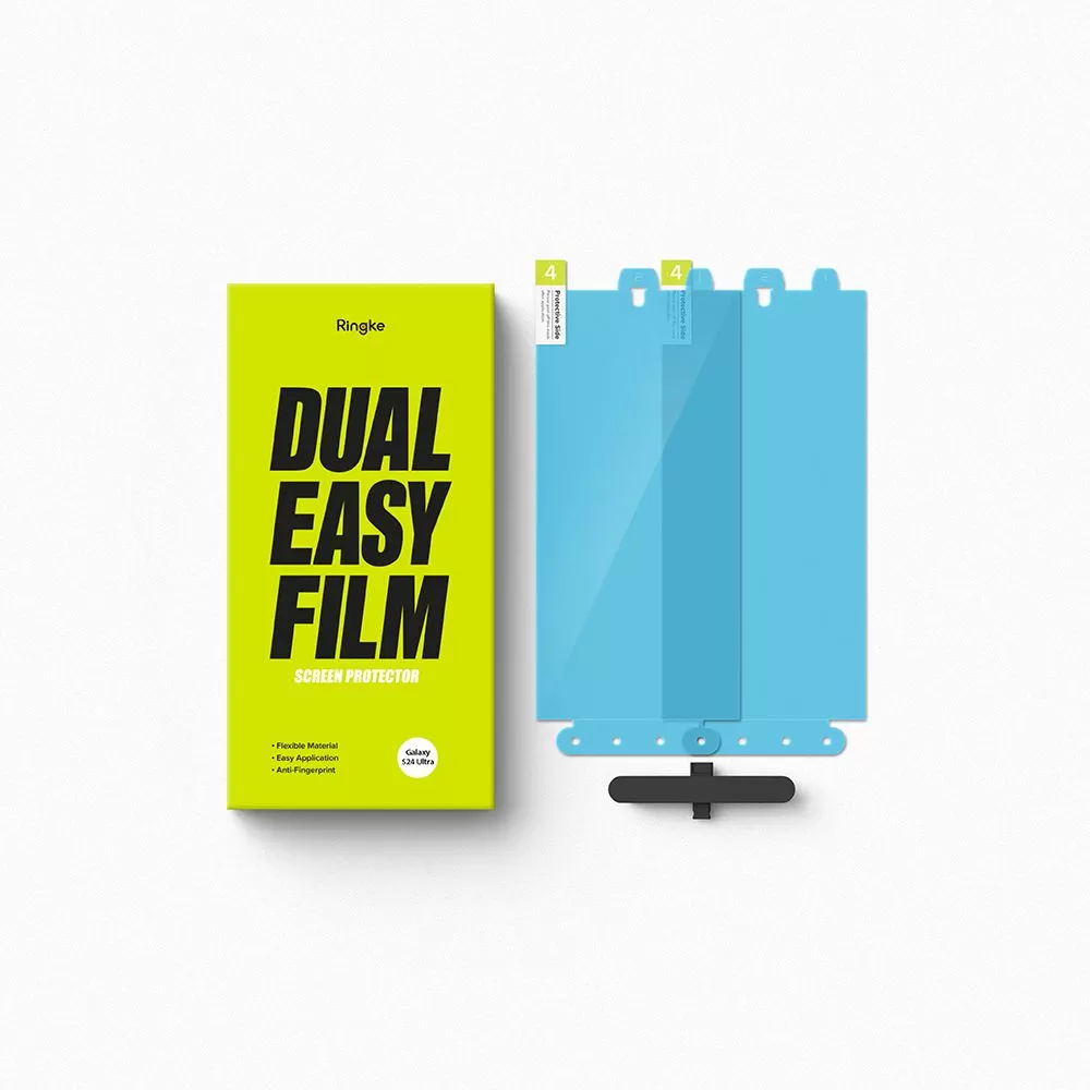 Samsung Galaxy S24 Ultra skärmskydd  RINGKE DUAL EASY 2-PACK