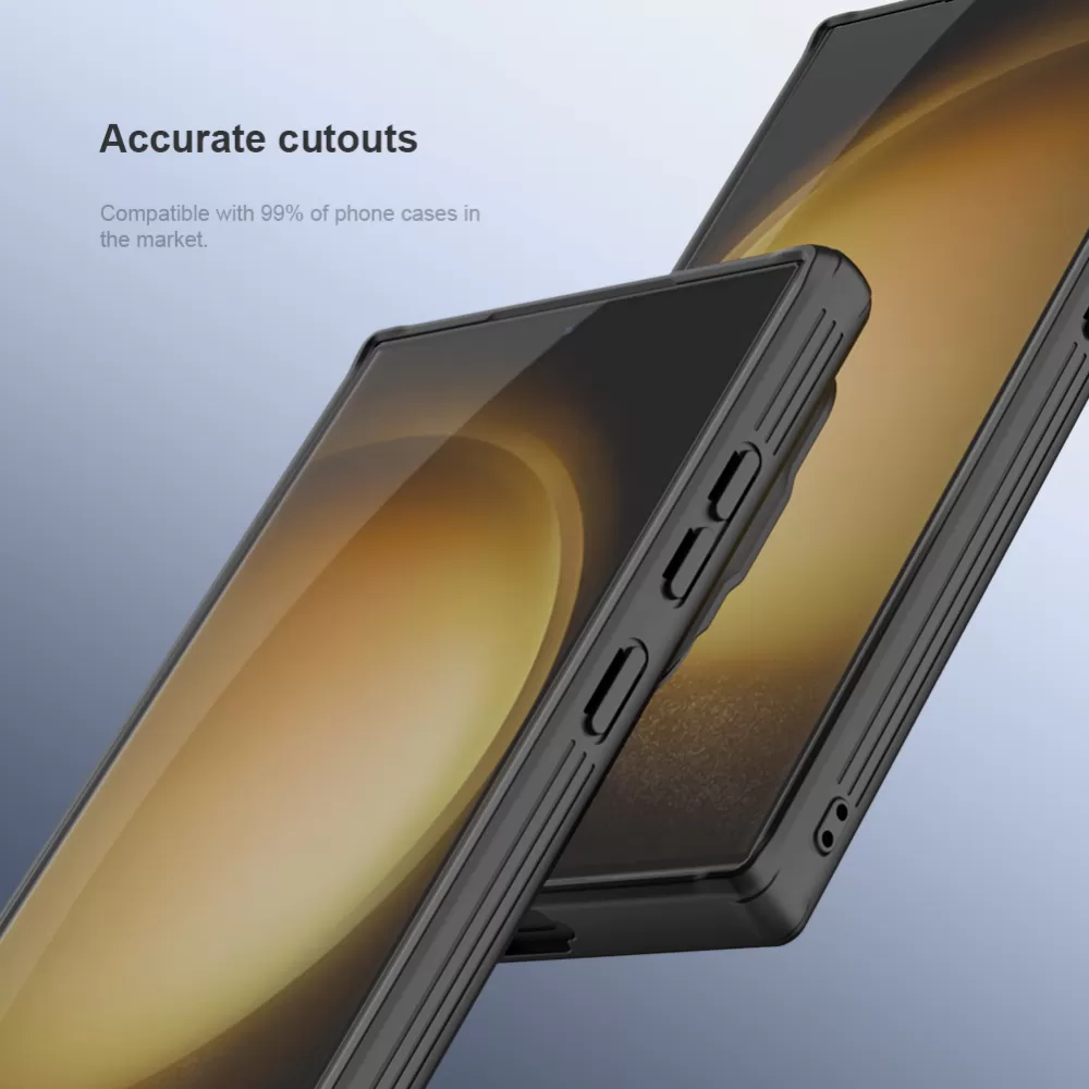 Samsung Galaxy S24 Ultra skärmskydd  NILLKIN IMPACT RESISTANT CURVED FILM (2-pack)