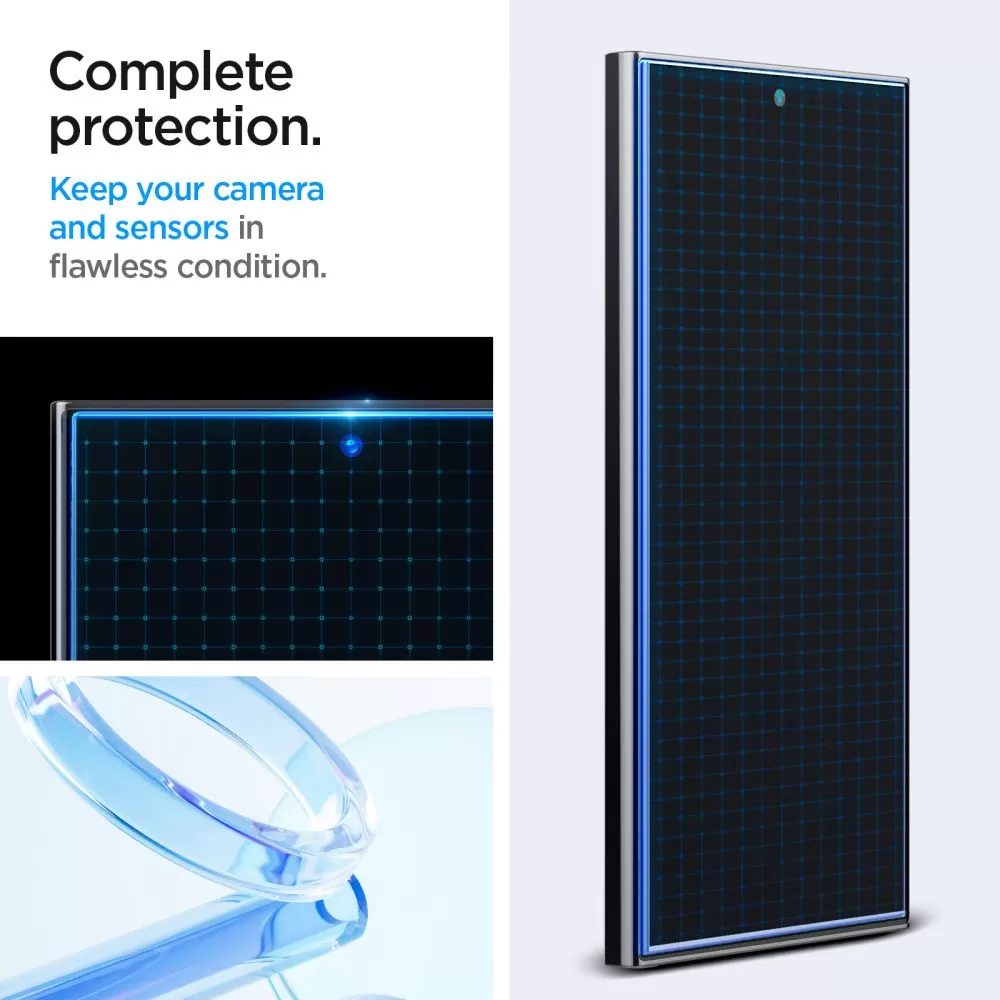 Samsung Galaxy S24 Ultra skärmskydd  SPIGEN GLAS.TR ”EZ FIT” 2-PACK