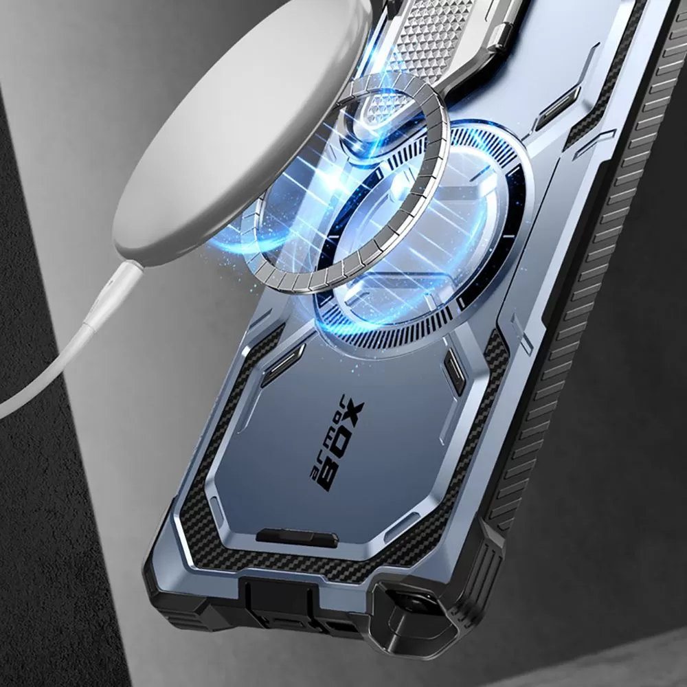 Samsung Galaxy S24 Ultra vāciņš  SUPCASE IBLSN ARMORBOX MAG MAGSAFE