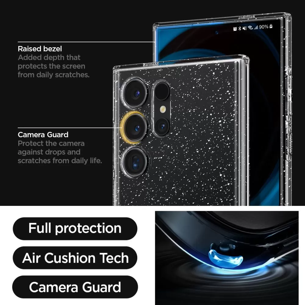 Samsung Galaxy S24 Ultra vāciņš  SPIGEN LIQUID CRYSTAL