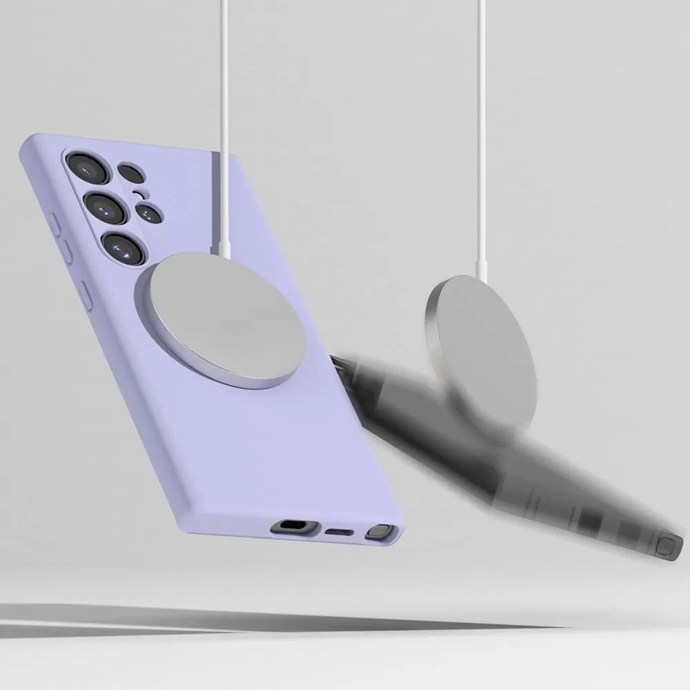 Samsung Galaxy S24 Ultra vāciņš  RINGKE SILICONE MAGNETIC MAGSAFE