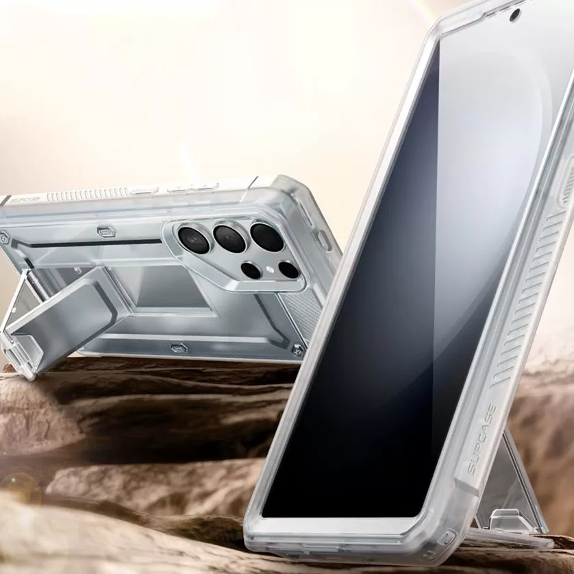 Samsung Galaxy S24 Ultra vāciņš caurspīdīgs SUPCASE UNICORN BEETLE PRO 2-SET