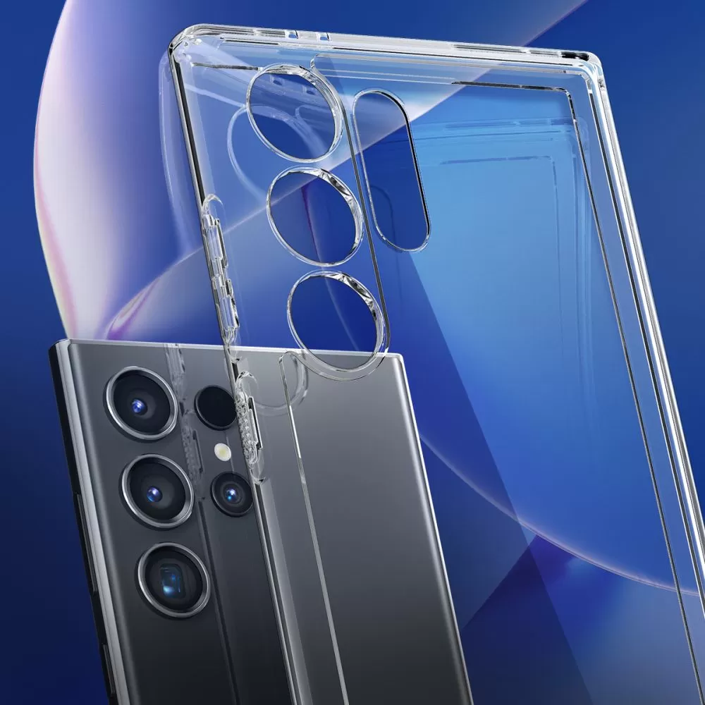 Samsung Galaxy S24 Ultra vāciņš caurspīdīgs SPIGEN ULTRA HYBRID