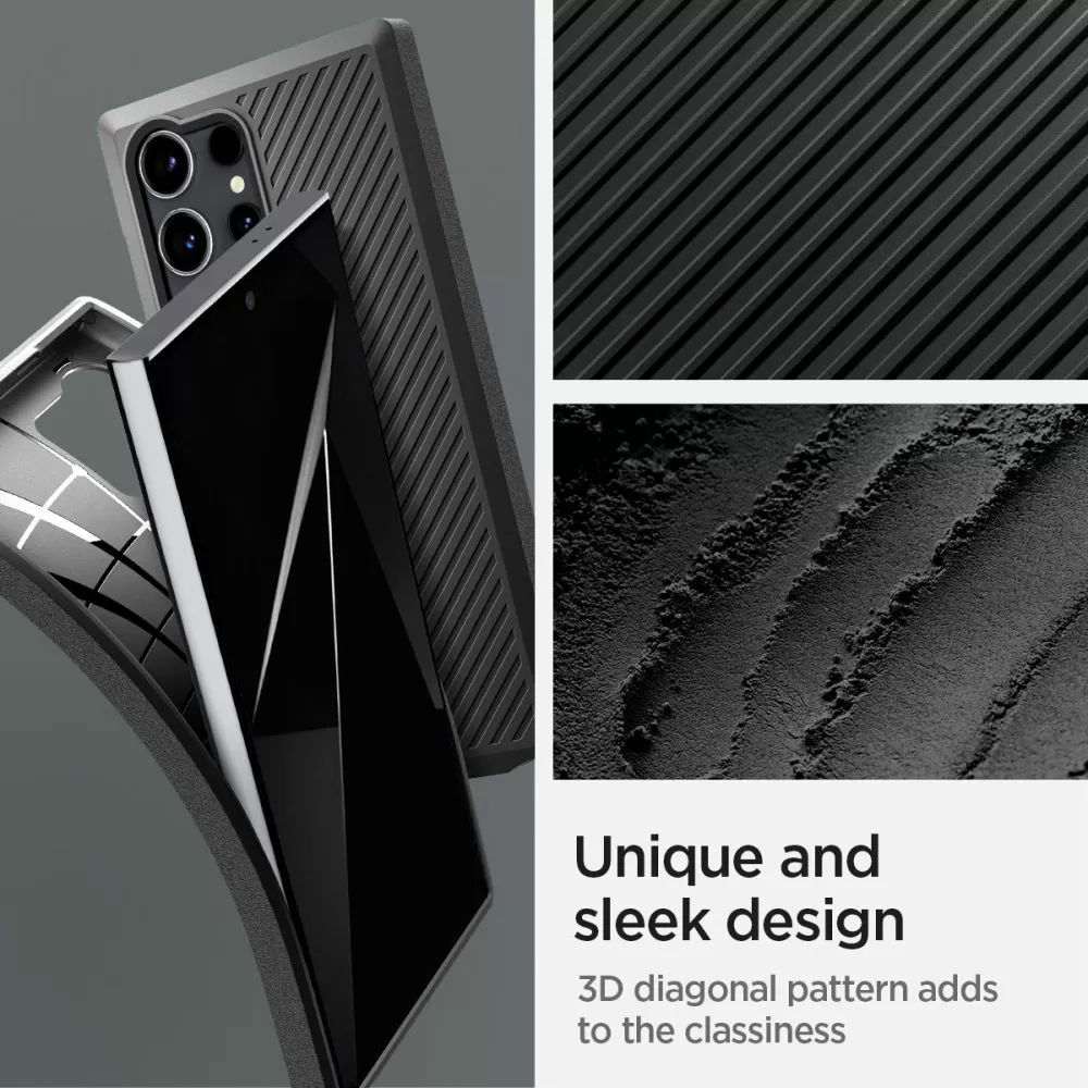 Samsung Galaxy S24 Ultra vāciņš melns SPIGEN CORE ARMOR