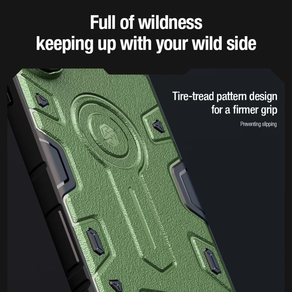 Samsung Galaxy S24 Ultra vāciņš melns NILLKIN CAMSHIELD ARMOR PROP