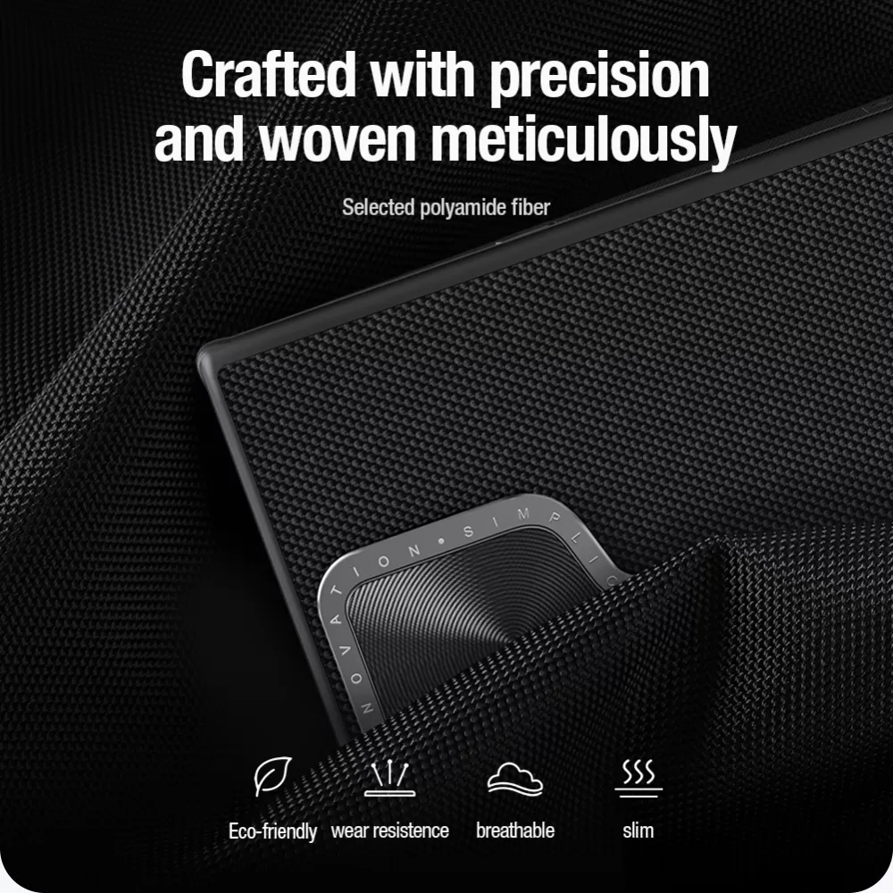 Samsung Galaxy S24 Ultra vāciņš melns NILLKIN TEXTURED PROP