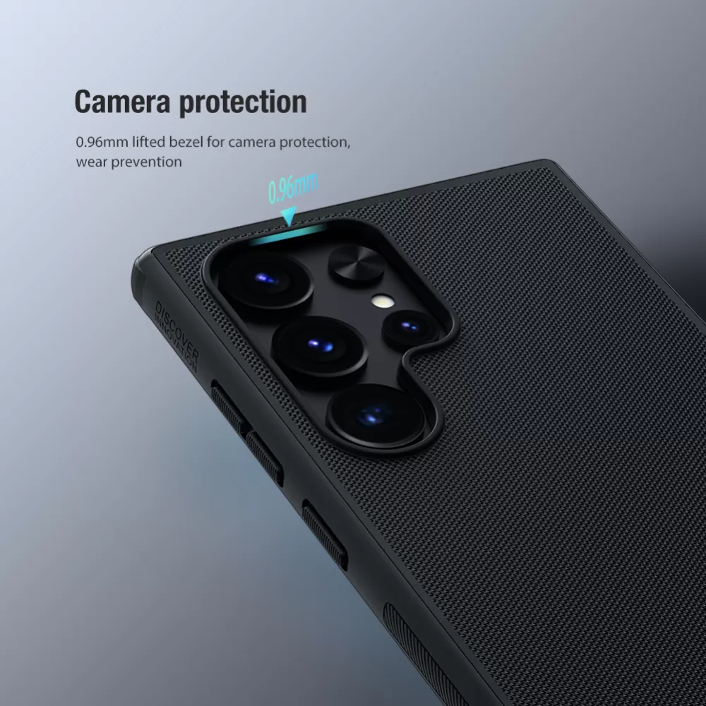 Samsung Galaxy S24 Ultra vāciņš zaļš NILLKIN SUPER FROSTED SHIELD PRO