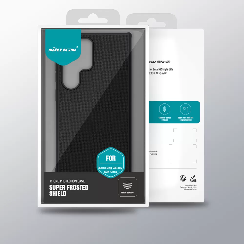 Samsung Galaxy S24 Ultra vāciņš zaļš NILLKIN SUPER FROSTED SHIELD PRO
