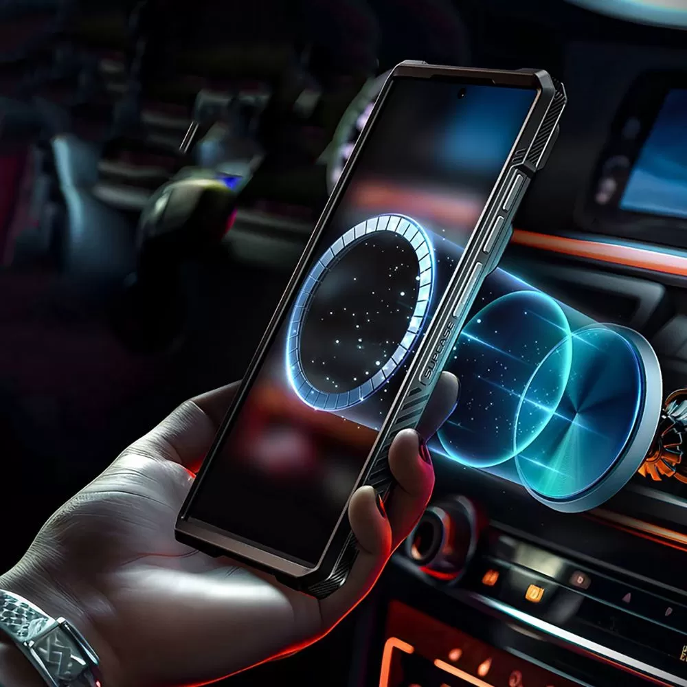 Samsung Galaxy S24 Ultra vāciņš zaļš SUPCASE UB XT MAG MAGSAFE