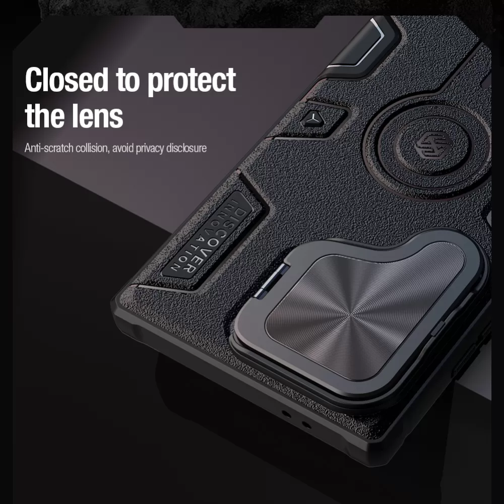 Samsung Galaxy S24 Ultra ümbris roheline NILLKIN CAMSHIELD ARMOR PROP