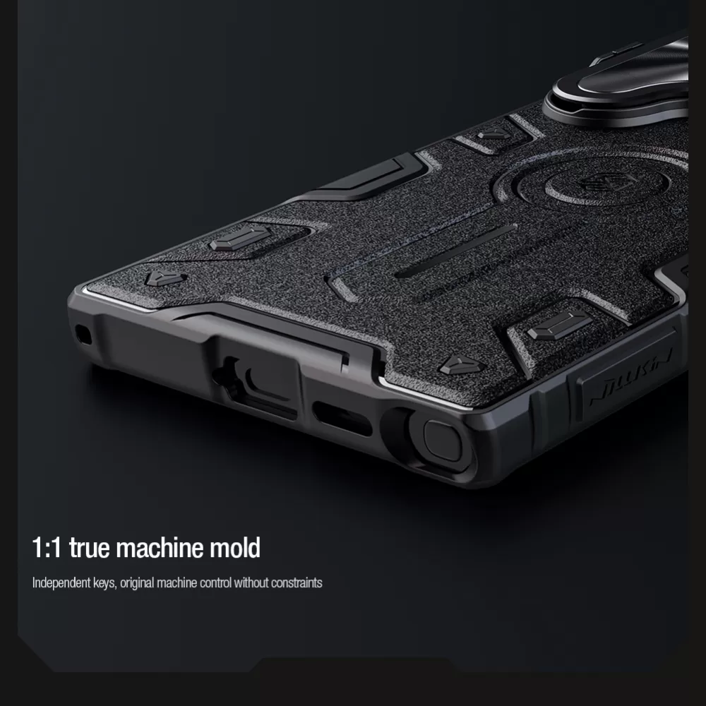 Samsung Galaxy S24 Ultra ümbris roheline NILLKIN CAMSHIELD ARMOR PROP