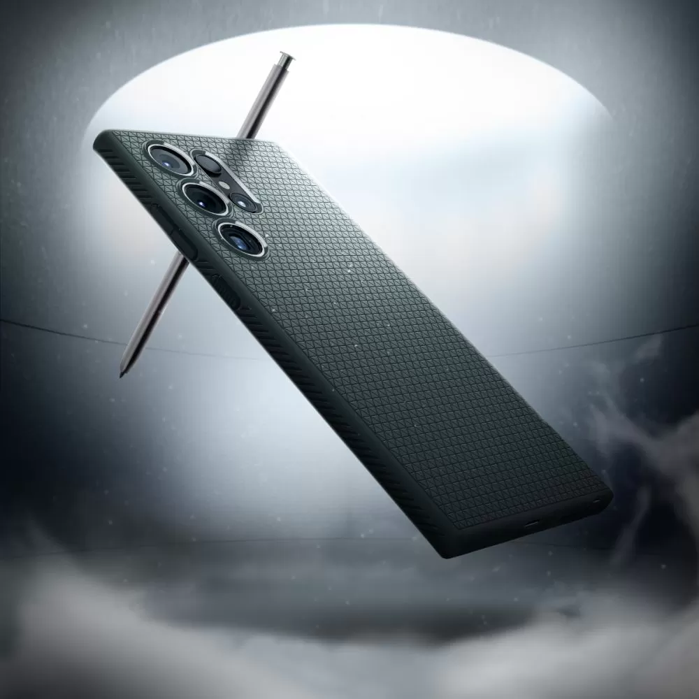 Samsung Galaxy S24 Ultra vāciņš zaļš SPIGEN LIQUID AIR