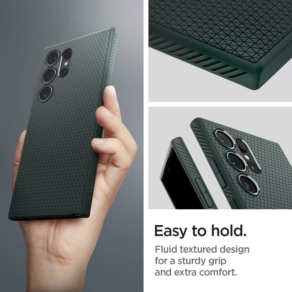 Samsung Galaxy S24 Ultra vāciņš zaļš SPIGEN LIQUID AIR