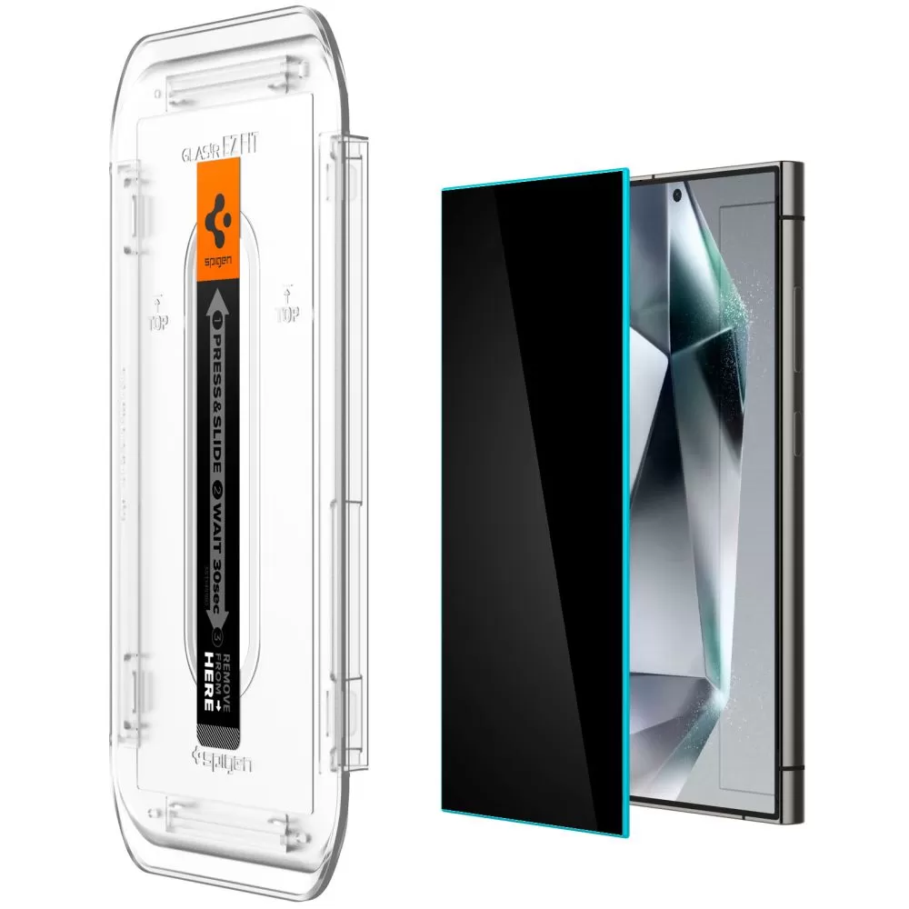 Samsung Galaxy S24 Ultra skärmskydd  SPIGEN GLAS.TR ”EZ FIT” 2-PACK