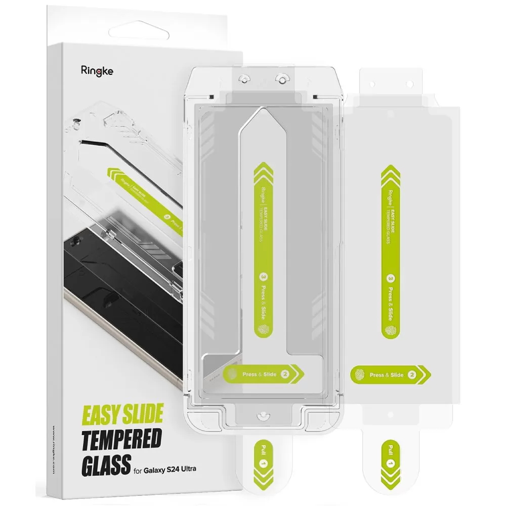 Samsung Galaxy S24 Ultra skärmskydd  RINGKE EASY SLIDE 2-PACK