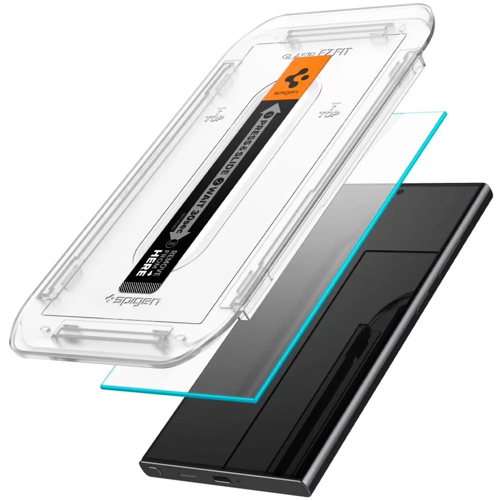 Samsung Galaxy S24 Ultra skärmskydd  SPIGEN GLAS.TR ”EZ FIT” 2-PACK