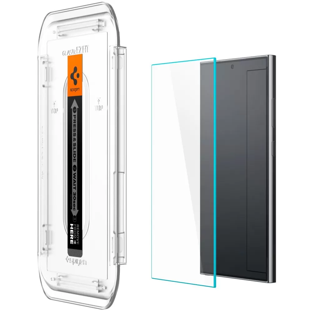 Samsung Galaxy S24 Ultra skärmskydd  SPIGEN GLAS.TR ”EZ FIT” 2-PACK
