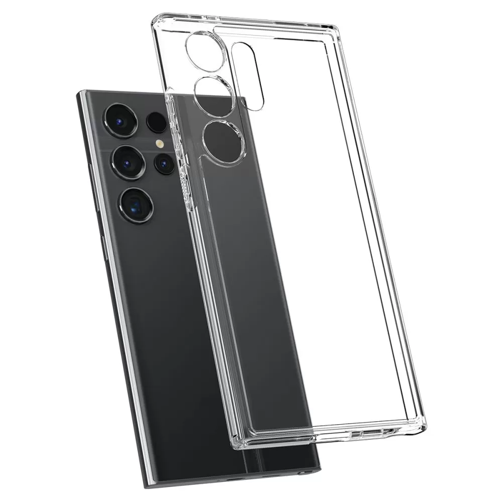 Samsung Galaxy S24 Ultra vāciņš caurspīdīgs SPIGEN ULTRA HYBRID