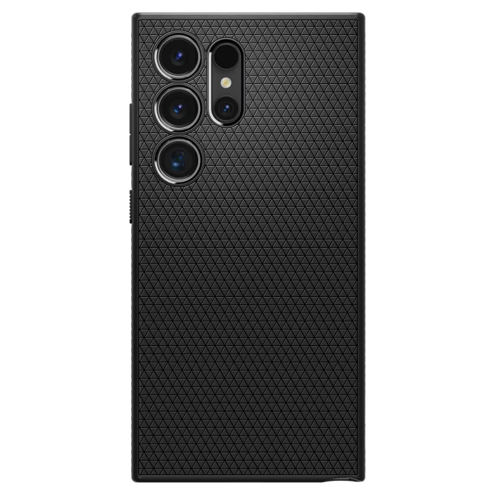Samsung Galaxy S24 Ultra vāciņš melns SPIGEN LIQUID AIR