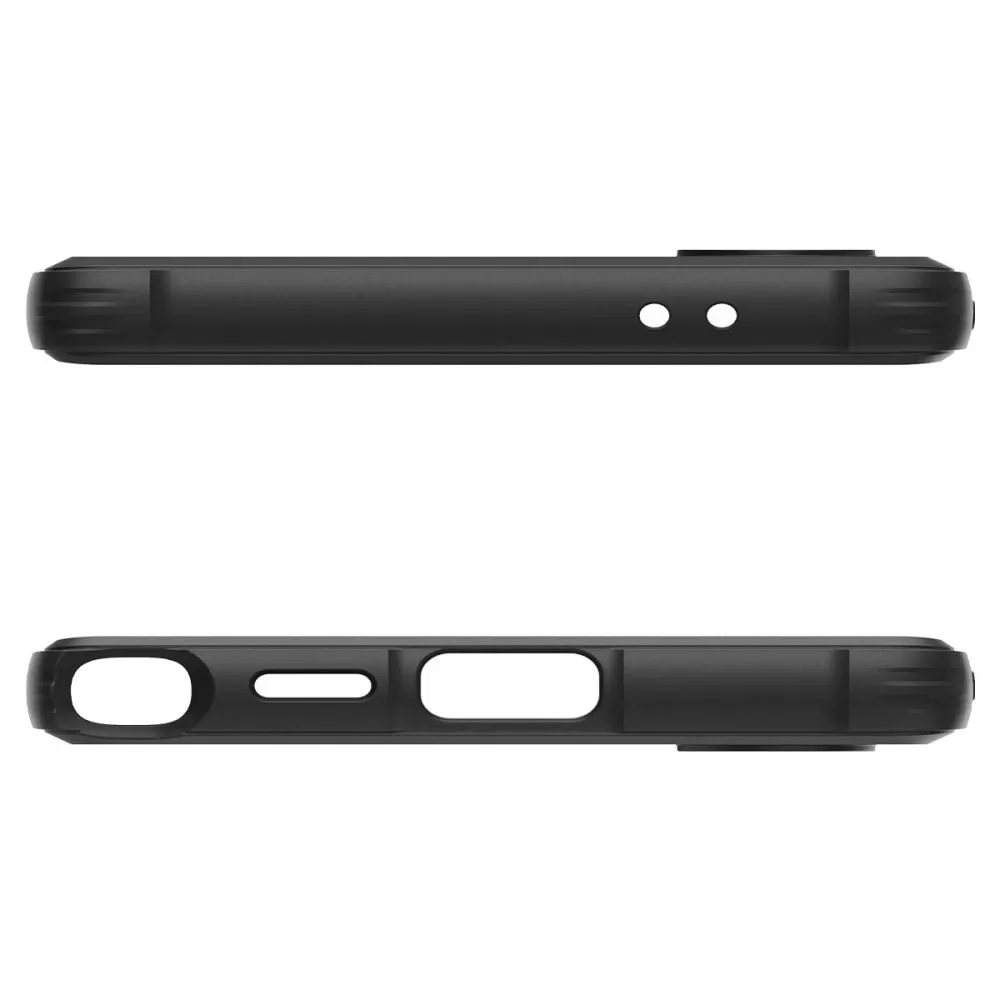 Samsung Galaxy S24 Ultra vāciņš melns SPIGEN RUGGED ARMOR