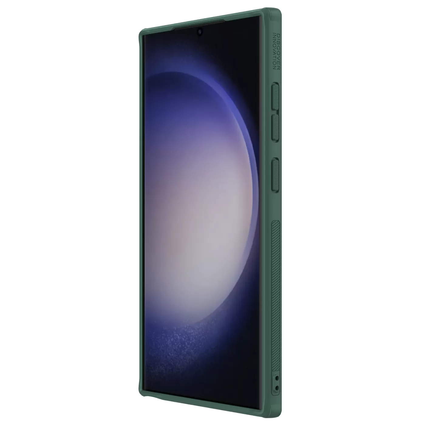 Samsung Galaxy S24 Ultra vāciņš zaļš NILLKIN SUPER FROSTED SHIELD PRO