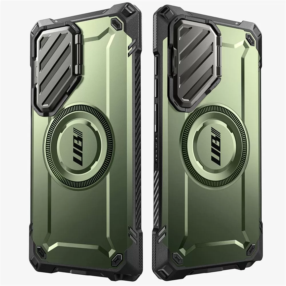 Samsung Galaxy S24 Ultra vāciņš zaļš SUPCASE UB XT MAG MAGSAFE