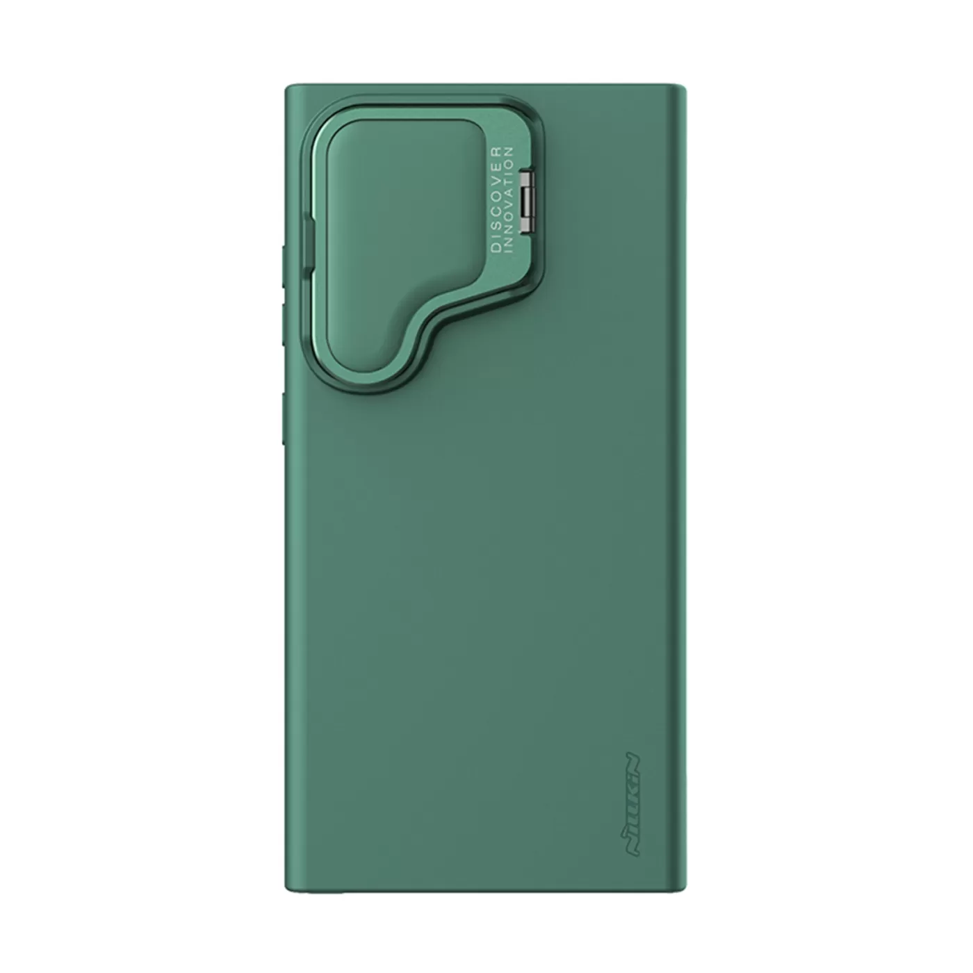 Samsung Galaxy S24 Ultra vāciņš zaļš NILLKIN CAMSHIELD SILKY PROP SILICONE