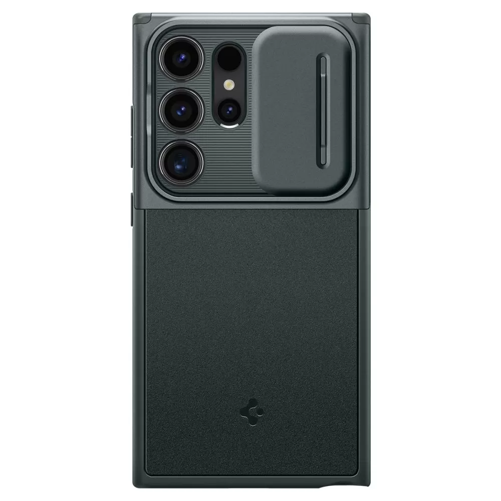 Samsung Galaxy S24 Ultra vāciņš zaļš SPIGEN OPTIK ARMOR