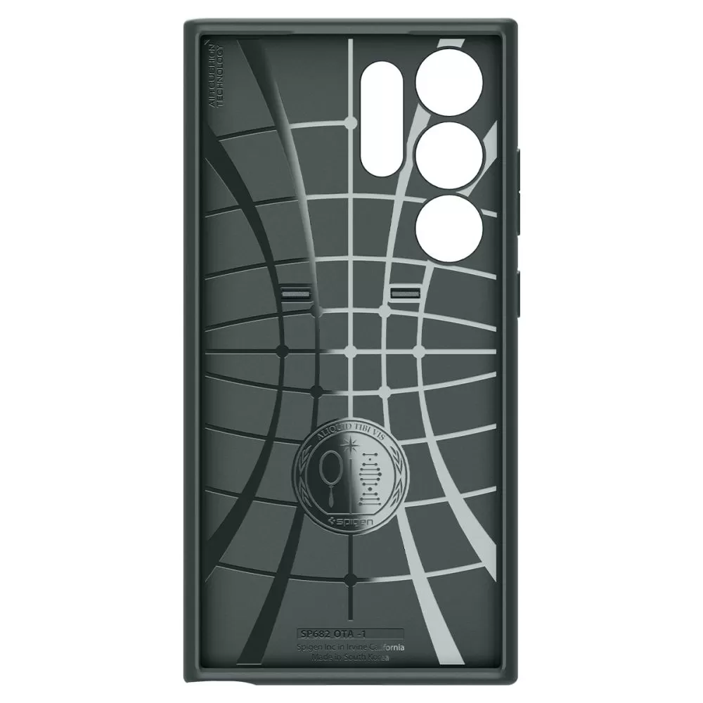 Samsung Galaxy S24 Ultra vāciņš zaļš SPIGEN OPTIK ARMOR
