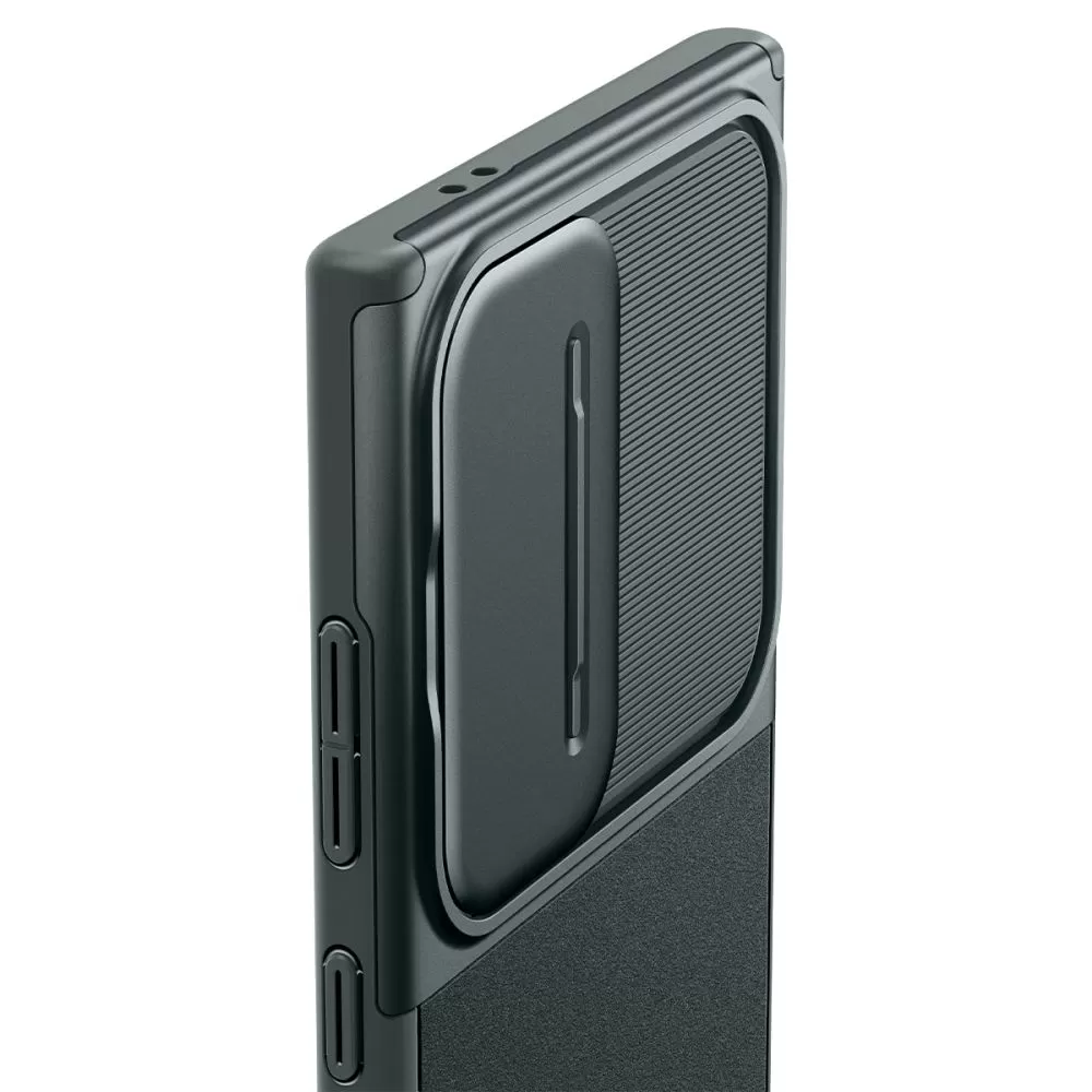 Samsung Galaxy S24 Ultra vāciņš zaļš SPIGEN OPTIK ARMOR