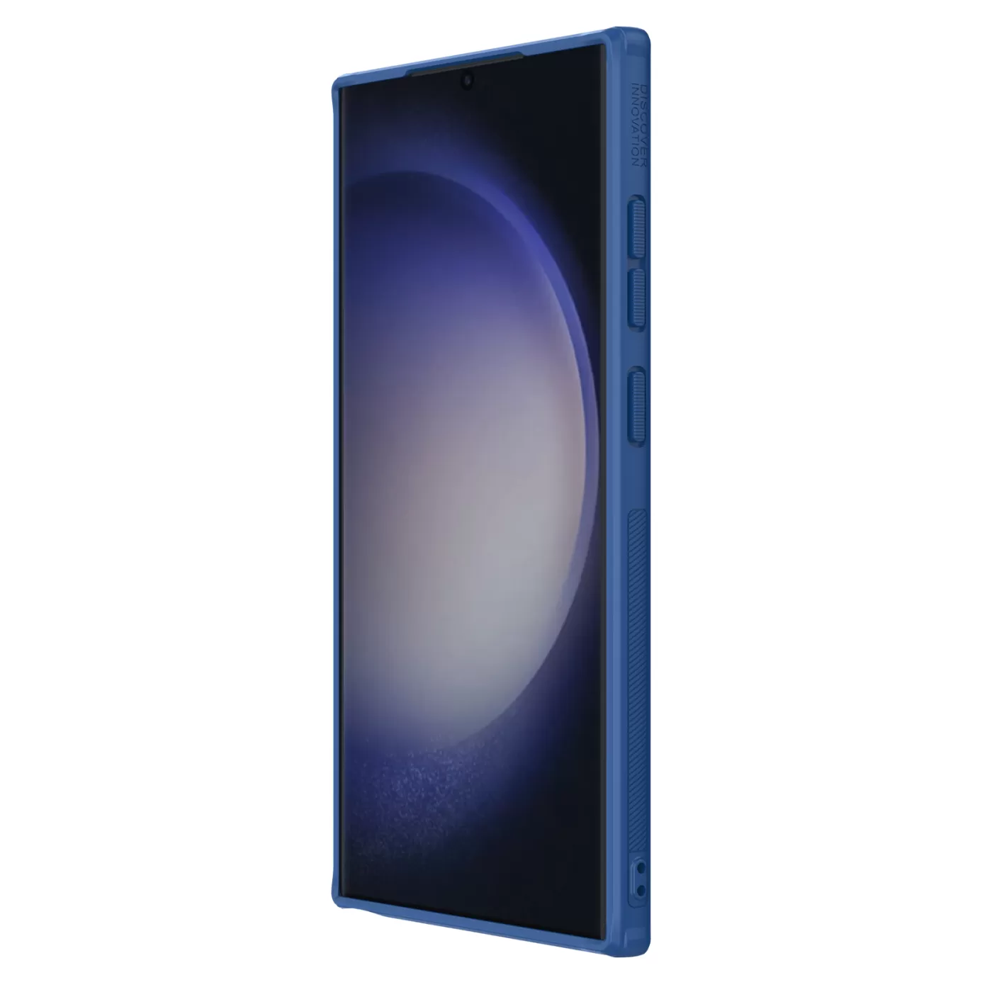 Samsung Galaxy S24 Ultra vāciņš zils NILLKIN SUPER FROSTED SHIELD PRO