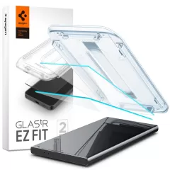 Galaxy S24 Ultra aizsargstikls SPIGEN GLAS.TR ”EZ FIT” 2-PACK Samsung Galaxy S24 Ultra
