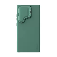 Samsung Galaxy S24 Ultra vāciņš zaļš NILLKIN CAMSHIELD SILKY PROP SILICONE