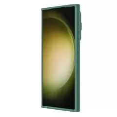 Samsung Galaxy S24 Ultra vāciņš zaļš NILLKIN CAMSHIELD SILKY PROP SILICONE
