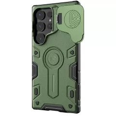 Samsung Galaxy S24 Ultra ümbris roheline NILLKIN CAMSHIELD ARMOR PROP