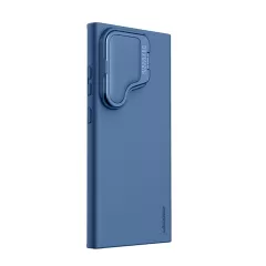 Samsung Galaxy S24 Ultra vāciņš zils NILLKIN CAMSHIELD SILKY PROP SILICONE
