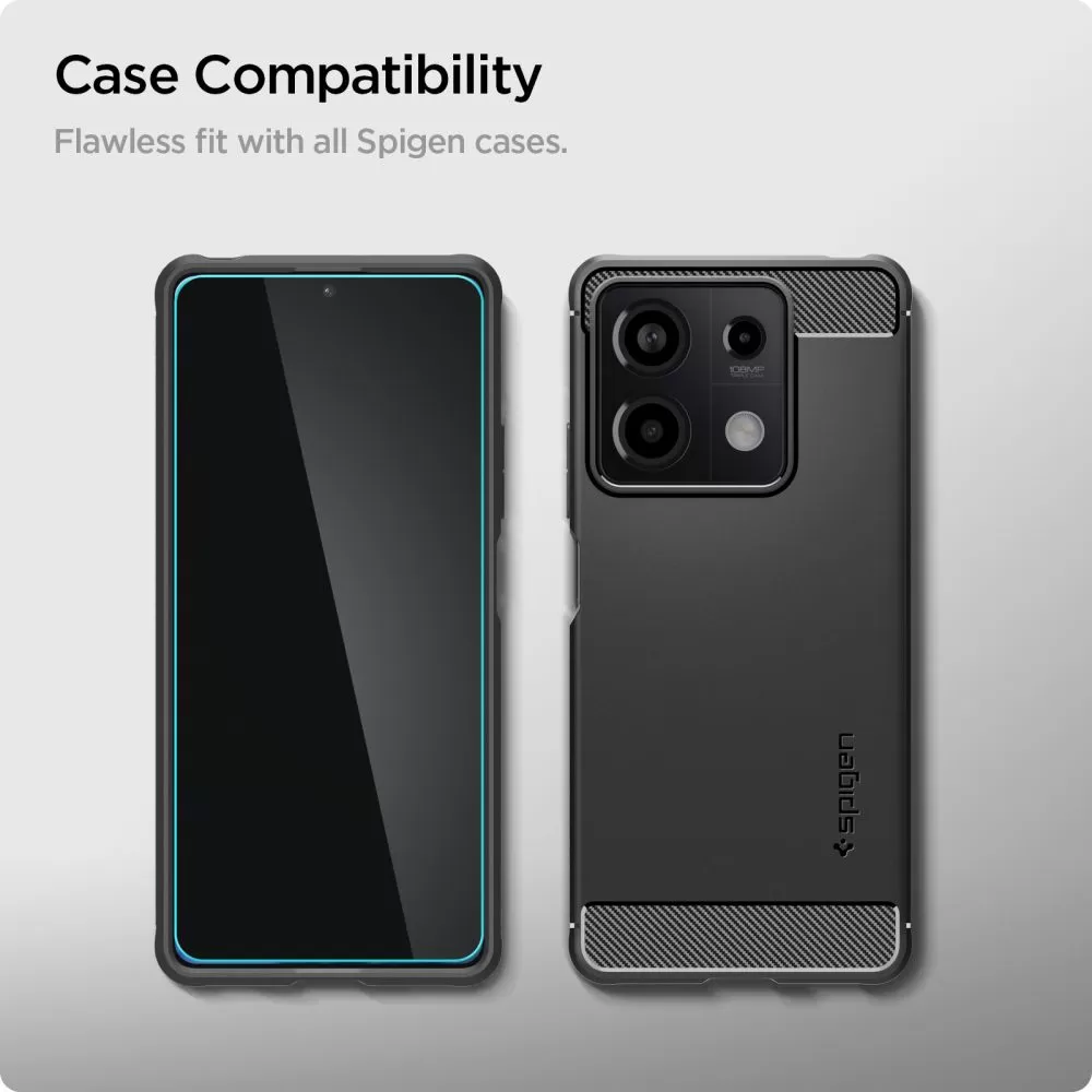 Xiaomi RedMi Note 12 panssarilasi  SPIGEN GLAS.TR SLIM 2-PACK 13 5G