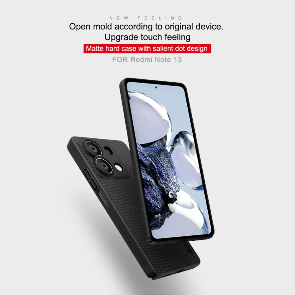 Xiaomi RedMi Note 12 suojakuori sininen NILLKIN SUPER FROSTED SHIELD 13