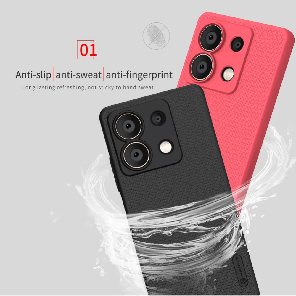 Xiaomi RedMi Note 12 suojakuori sininen NILLKIN SUPER FROSTED SHIELD 13