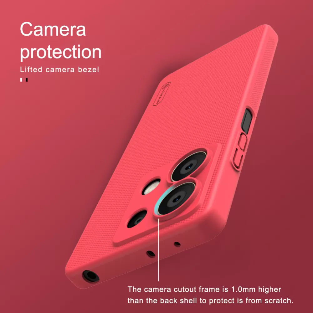 Xiaomi RedMi Note 12 suojakuori sininen NILLKIN SUPER FROSTED SHIELD 13