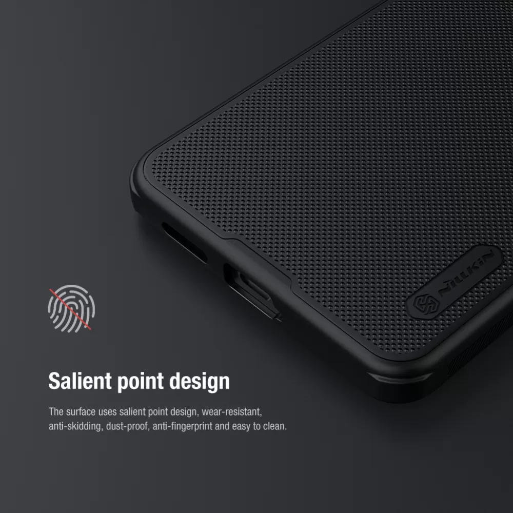 Xiaomi RedMi Note 13 Pro 5G vāciņš sarkans NILLKIN SUPER FROSTED SHIELD PRO