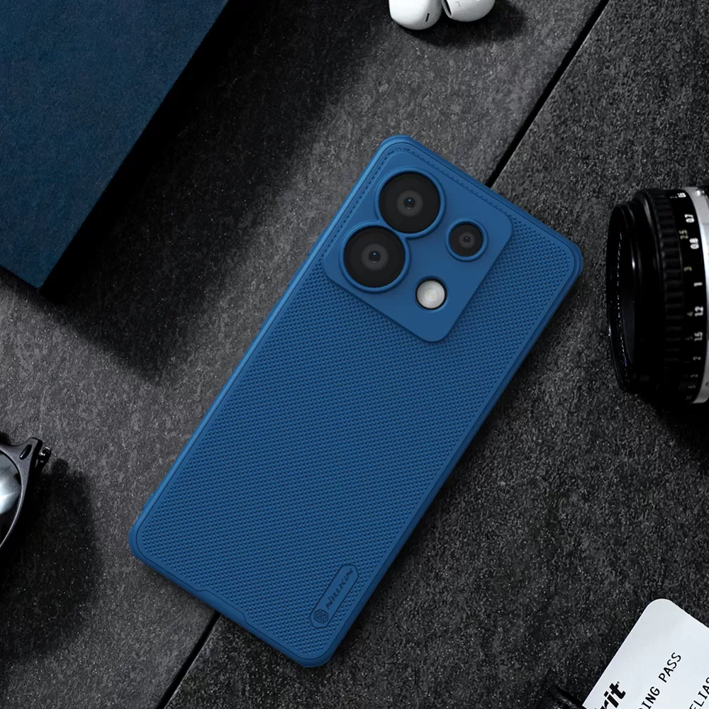 Xiaomi RedMi Note 13 Pro 5G vāciņš sarkans NILLKIN SUPER FROSTED SHIELD PRO