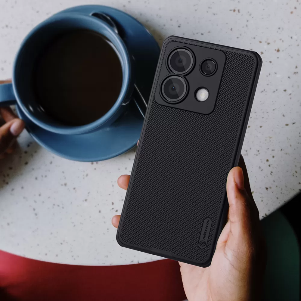 Xiaomi RedMi Note 13 Pro 5G vāciņš sarkans NILLKIN SUPER FROSTED SHIELD PRO