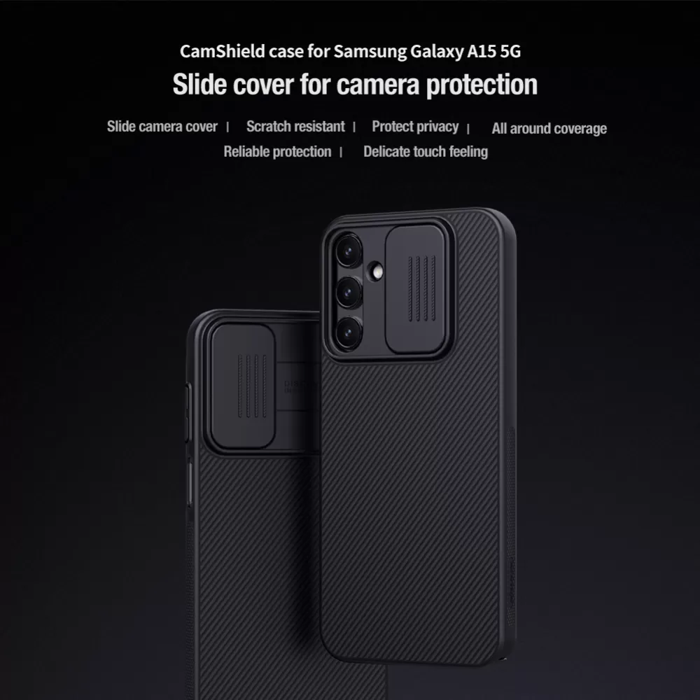 Samsung Galaxy A15 dėklas  NILLKIN CAMSHIELD 5G