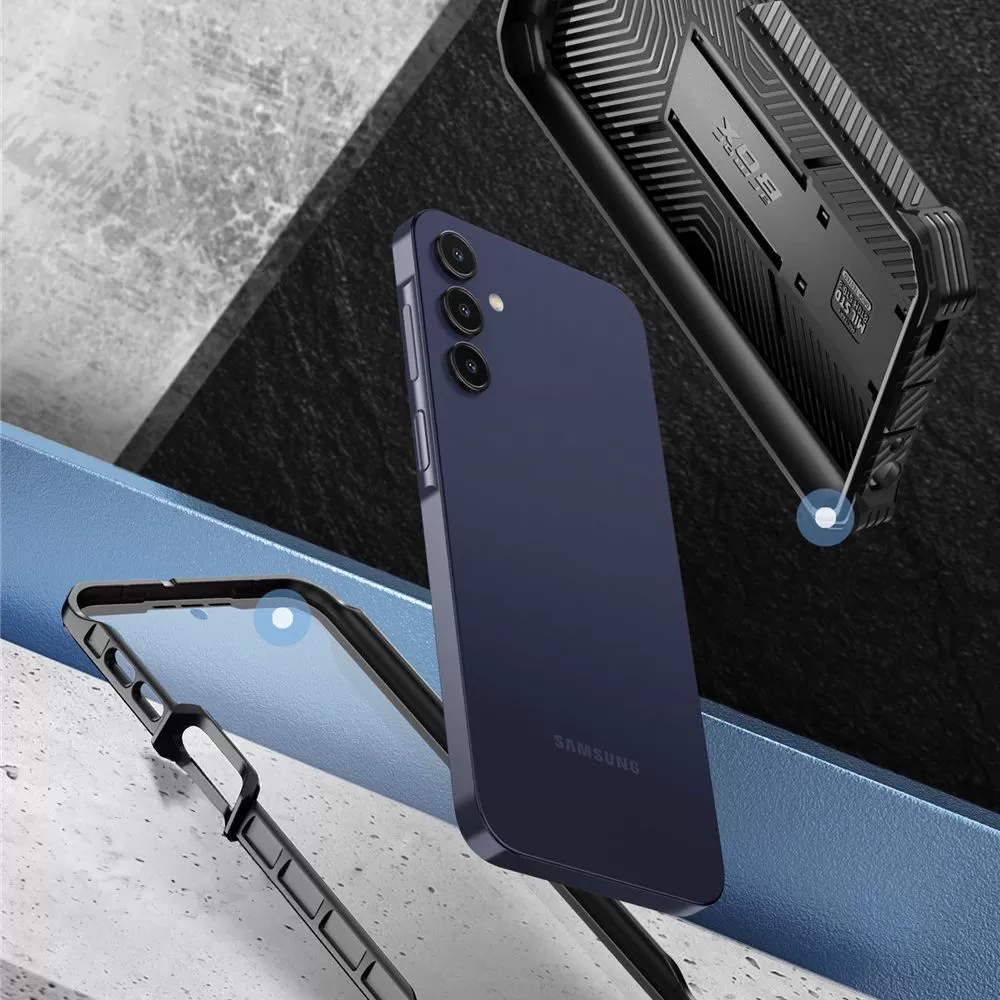 Samsung Galaxy A15 vāciņš melns SUPCASE IBLSN ARMORBOX 4G / 5G