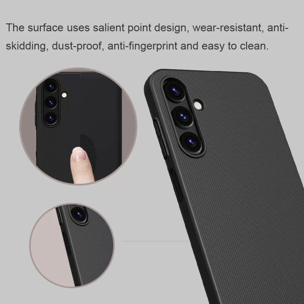 Samsung Galaxy A15 vāciņš sarkans NILLKIN SUPER FROSTED SHIELD 5G