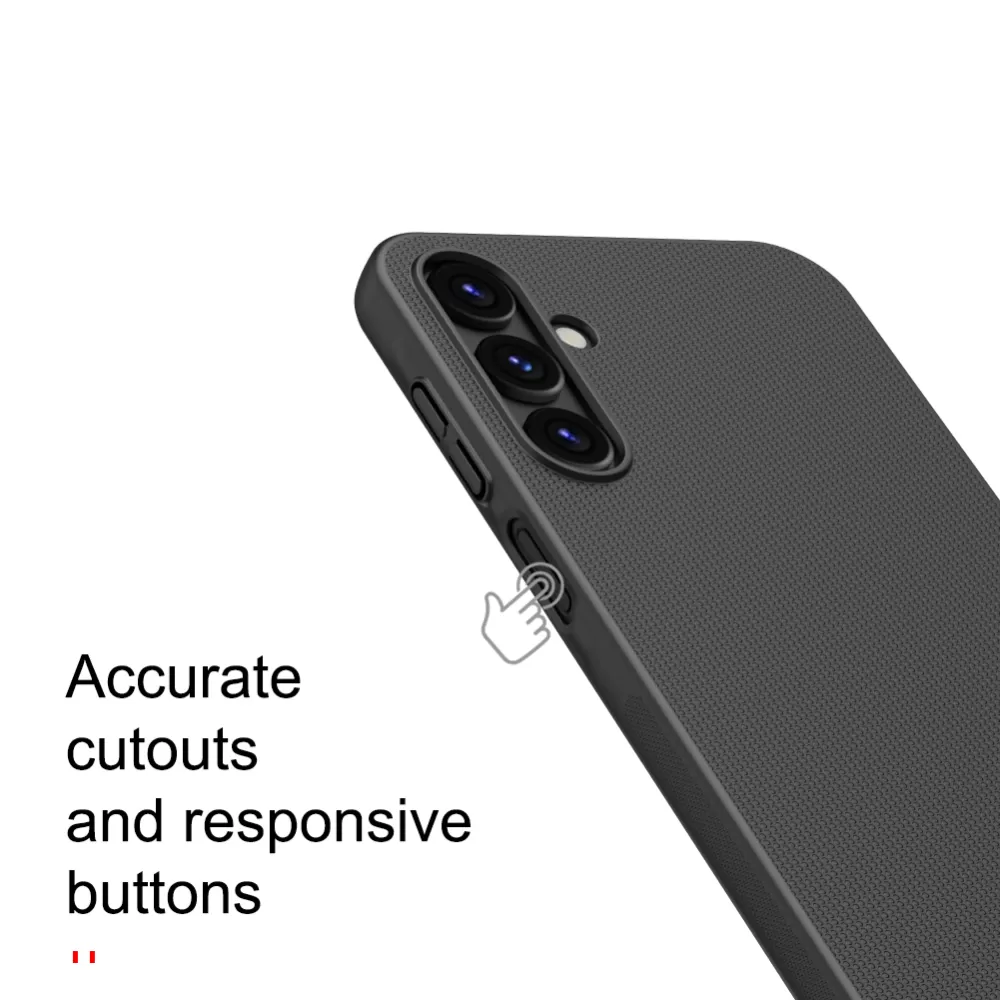 Samsung Galaxy A15 vāciņš sarkans NILLKIN SUPER FROSTED SHIELD 5G