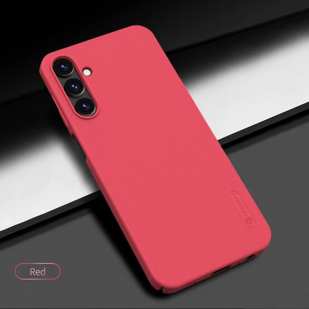 Samsung Galaxy A15 vāciņš sarkans NILLKIN SUPER FROSTED SHIELD 5G